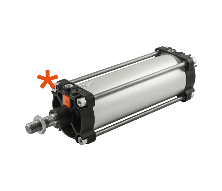 ISO 15552 cilinder ø160-200 met lage wrijving